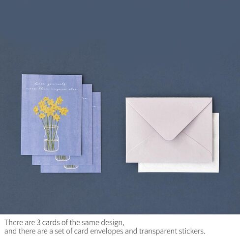 Monolike Day-by-day Card, Moon - Mix 36 Mini Postcards, 36 envelopes, 36 stickers Package in Kuwait