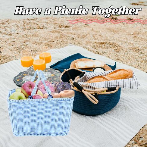 Little World Bike Basket Front Bicycle Bike Baskets for Kids - Handwoven, Detachable Front Handlebar Basket, Ideal for Shopping, Commuting, and Pet Carriers 1 Pack in Saudi Arabia