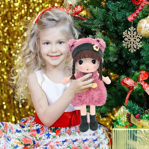 HWD Kawaii 17 inch Stuffed Plush Girl Toy Doll Good Gift for Kids Baby Lover.(Purple) in Saudi Arabia