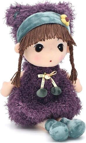 HWD Kawaii 17 inch Stuffed Plush Girl Toy Doll Good Gift for Kids Baby Lover.(Purple) in Saudi Arabia