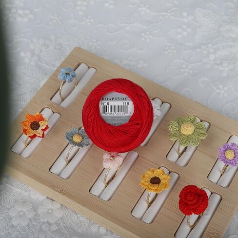 Rhapsody 12 Balls Set Pearl Cotton Thread Size 8# Crochet Thread Egyptian Cotton Embroidery Hand Knitting, Embroidery, Cross-Stitch, Sewing, Needlepoint, DIY, Quilting (Set Almond Delight) in Saudi Arabia
