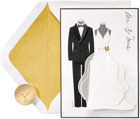 Papyrus Wedding Card (A Wonderful Couple) in Saudi Arabia
