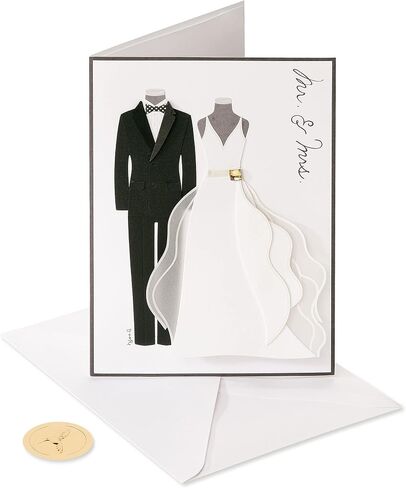 Papyrus Wedding Card (A Wonderful Couple) in Saudi Arabia