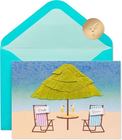 Papyrus Wedding Card (A Wonderful Couple) in Saudi Arabia