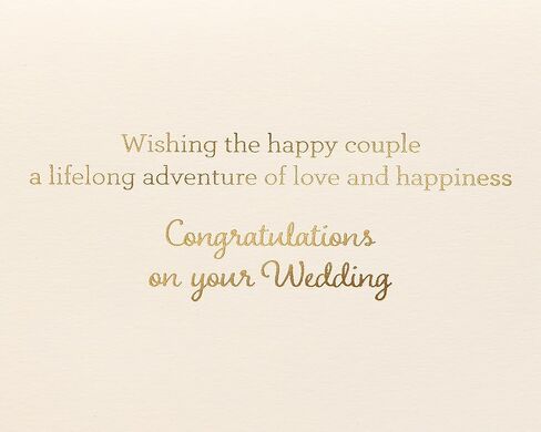 Papyrus Wedding Card (A Wonderful Couple) in Saudi Arabia