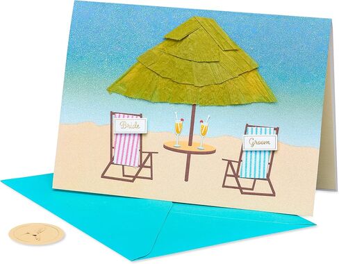 Papyrus Wedding Card (A Wonderful Couple) in Saudi Arabia
