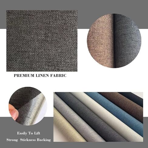 Fabric Repair Patches, 17X79 Inch Canvas Self-Adhesive Fabric Patches Tape Durable, DIY Large Fabric Patches for Sofa, Couches, Furniture, Chair, Clothing （17X79 Inch, Black） in Saudi Arabia