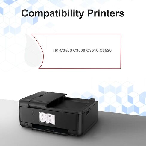 خرطوشة حبر BUEGOO SJIC22P متوافقة مع طابعة TM-C3500 C3500 C3510 C3520 | 8 عبوات in Kuwait