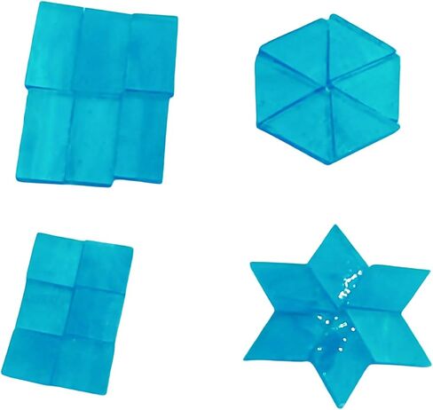 4 Shapes Mixed Stained Glass Mosaic Tiles for DIY Crafts,200PCS Rectangle/Triangle/Square/Diamond Transparent Mosaic Pieces for Art Crafts and Home Decoration (Navy Blue) in Saudi Arabia