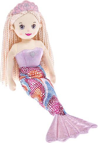 Ganz Girls Mermaid Doll Shelly with Pinkalicious and Aqua, The Mini-Mermaid Book w/Stickers & Gift Tag for Girls who Love Mermaid Adventures in Kuwait