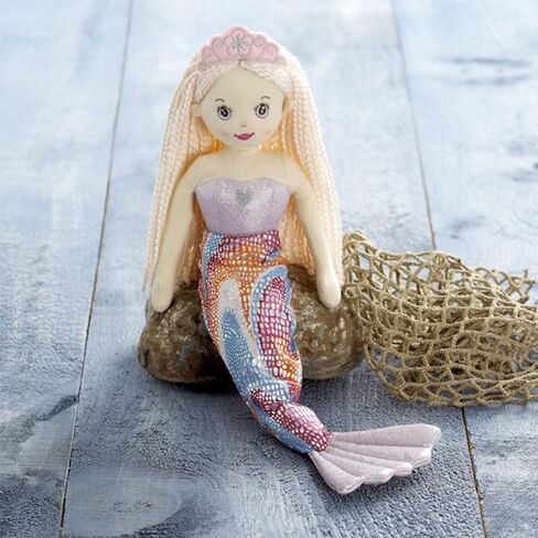 Ganz Girls Mermaid Doll Shelly with Pinkalicious and Aqua, The Mini-Mermaid Book w/Stickers & Gift Tag for Girls who Love Mermaid Adventures in Kuwait