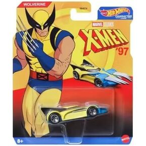 Hot Wheels X-Men 97 Wolverine Character Car, 1:64 Scale Die-Cast