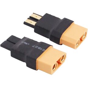 2pcs XT90 Female No Wire Adapter for RC Power Supply(Pack of 2)