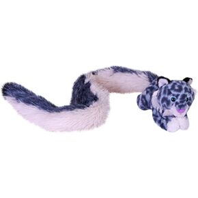 Wild Republic Tailkins Snow Leopard, Stuffed Animal, 40 Inches, Plush Toy, Fill is Spun Recycled Water Bottles