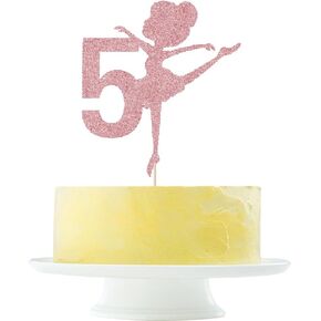 Ballerina 3rd Birthday Cake Topper, Ballerina three Cake Topper, 3rd Birthday Cake Topper, Ballerina Birthday Cake Decorations, Princess Cake Topper, Dancing Girl Birthday party Decoration