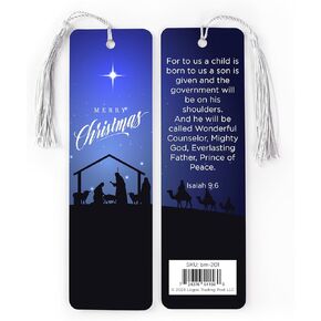 Bible Verse Bookmarks - You Can Do It, Phil 4:13 - Christian Bookmark with Tassel, Printed on Durable Card Stock w/Plastic Sleeve, Inspirational Scripture Bookmarks for Women & Men