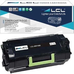 LCL 52D1X00 Black Extra High Yield Toner Cartridge Replacement for Lexmark 521X 52D1X00 for Lexmark MS711 MS711dn MS811 MS811N MS811DN MS811DTN MS812 MS812de MS812dn MS812dtn MS812dtn Printer(1-Pack)