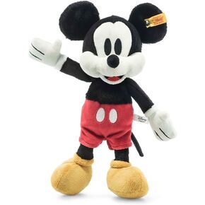 Steiff Disney Soft Cuddly Friends Mickey Mouse 12", Premium Stuffed Animal