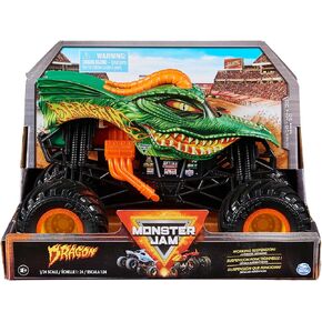 Monster Jam Official 1:24 Scale Diecast Monster Truck Series 20 (Dragon)