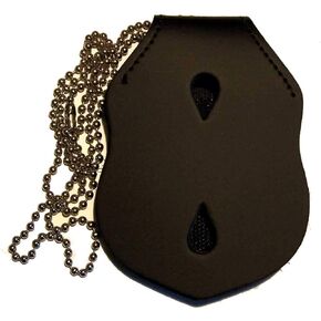 Eagle Badge Belt Clip with Pocket and Chain (Universal, Curved Badge with Eagle)