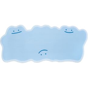 لوحة ماوس Ditto Trio - بساط كمبيوتر محمول للوحة المفاتيح Kawaii للألعاب، بساط مكتب بقاعدة مطاطية كبيرة غير قابلة للانزلاق لحماية لوحة المفاتيح والماوس (لامع Ditto Trio) in Kuwait