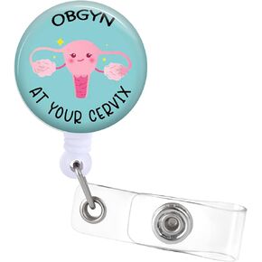 حامل بكرات شارة عنق الرحم قابل للسحب مع مشبك معرف لبطاقة بطاقة اسم الممرضة OB NICU L&D، التمريض، الطبيب، المعلم، الطالب، العمل الطبي، المكتب، مشبك التمساح ZJK657