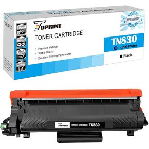 TN830 TN-830 Compatible Toner Cartridge Black Standard Capacity for Brother Printer HL-L2400D L2405W L2420DW L2460DW L2865DW L2467DW DCP-L2640DW L2647DW L2760DW L2820DWXL MFC-L2900DW L2900DWXL