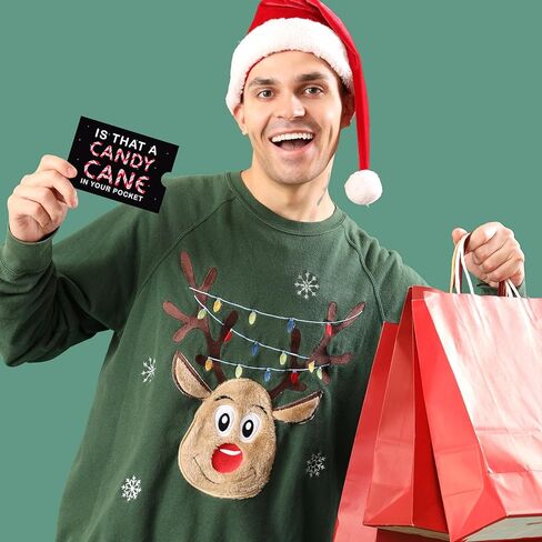 48 Pcs Funny Christmas Appreciation Gift Card Holder Bulk Christmas Money and Gift Card Sleeve Funny End of Year Gifts for Christmas Winter Holiday Teacher Office Employee in Saudi Arabia