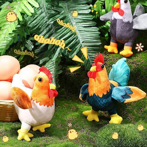 Kasyat 6 Pieces Mini Plush Furry Farm Animal Toys Soft Horse Pig Cattle Rabbit Dog Sheep Doll Stuffed Plush Farm Animals for Christmas Stocking Stuffers Birthday Party Decoration(Animals) in Kuwait