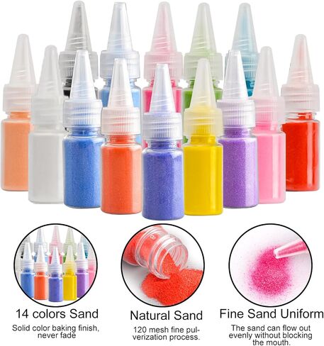 SIEOLL Sand Art Kits for Kids,Crafts for Kids Ages 4-8,Princess Sand Art Pictures,Girls DIY Crafts Toys,Art Crafts Learning Toy for Kids,Ideal Gifts for Girls in Saudi Arabia