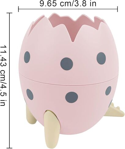 حامل أقلام على شكل بيضة ديناصور لمقلمة المكتب وملحقات سطح المكتب ومنظم تخزين المنزل والمكتب والفصول الدراسية (أخضر) in Kuwait