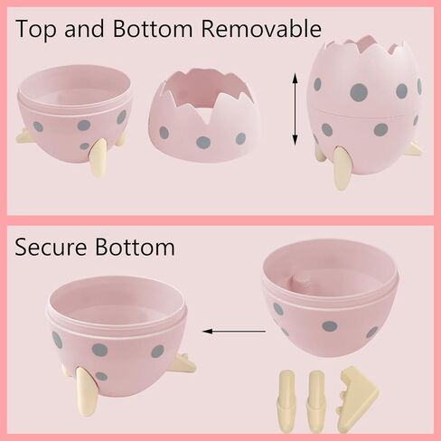 حامل أقلام على شكل بيضة ديناصور لمقلمة المكتب وملحقات سطح المكتب ومنظم تخزين المنزل والمكتب والفصول الدراسية (أخضر) in Kuwait