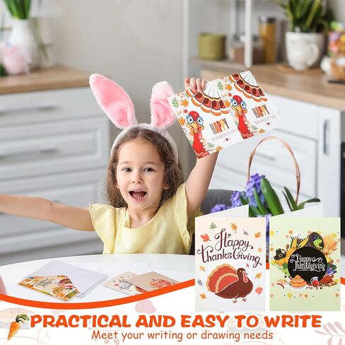 Yeaqee 72 Pcs Greeting Cards Set Includes 36 Pcs Holiday Card Holiday Cards Assortment 36 Pcs Envelopes for Office Home African, 6 Designs(African) in Saudi Arabia