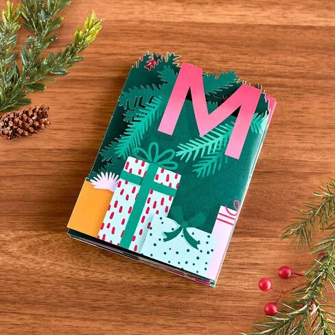 Lovepop Christmas Pop-Up Card for Her and Him - 3D Holiday Greeting Cards for Boys, Girls, Men, Women - Christmas Woodland Animals Looooong Card - Blank Note Card & Envelope Included in Saudi Arabia