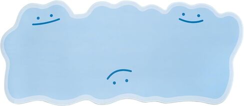 لوحة ماوس Ditto Trio - بساط كمبيوتر محمول للوحة المفاتيح Kawaii للألعاب، بساط مكتب بقاعدة مطاطية كبيرة غير قابلة للانزلاق لحماية لوحة المفاتيح والماوس (لامع Ditto Trio) in Kuwait