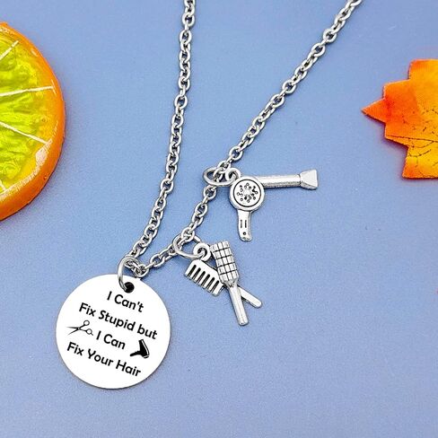 هدية صالون مصفف الشعر للنساء والرجال، قلادة مصفف الشعر، فكرة هدية مصفف الشعر للأصدقاء، مصفف الشعر، المجوهرات، مصفف الشعر، شكرًا لك هدايا لزملاء العمل، هدية صالون الشعر، هدية التقاعد، مصفف الشعر in Kuwait