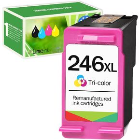 Limeink 1 Remanufactured Ink Cartridges Replacement for Canon 246xl Color Ink Cartridge for Canon 246 XL Color Ink Cartridge Pixma 246 Color for Canon MG2522 Ink Cartridges for Canon Printers 1 Color