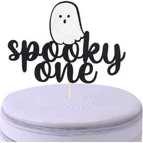 The Spooky One Cake Topper - Spooky One Party Decorations, Spooky One Birthday, Halloween 1st Birthday, Ghost Birthday Decorations