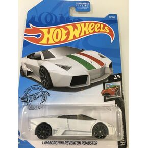 DieCast Hot Wheels Lamborghinis Reventon Roadster (White), HW Roadsters 2/5