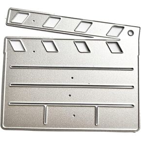 Movie Prop Die Cut for Card Making, Movie Prop Metal Cutting Dies Congratulations Die Cuts Happy Birthday Embossing Stencils Template for DIY Scrap-Booking Decor Wedding Birthday Blessing Card