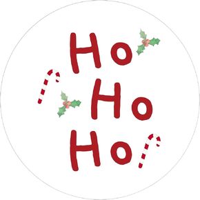 Mobiusea Creation Christmas Santa Stickers | Envelope Seals | 1.4 inch | HO HO HO Cute Stickers | Waterproof | 90-Pack for Christmas Gifts, Envelopes, Holiday Cards