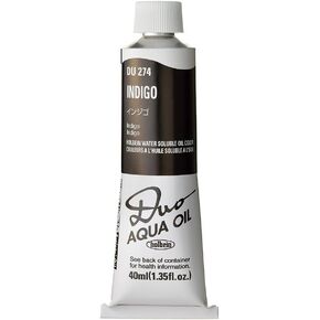 Holbein Duo Watersoluble Oil Colors - Indigo - 40ml Tube