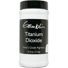 Dry Pigment Size: 10.93 oz, Color: Titanium Dioxide