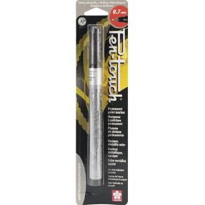 Sakura Pen-Touch Metallic Marker Extra Fine Point (0.7 Millimeters) - Silver Ink