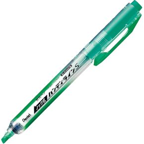 Pentel SXNS15-K Highlighter, Handy Line S, Pack of 10, Light Green