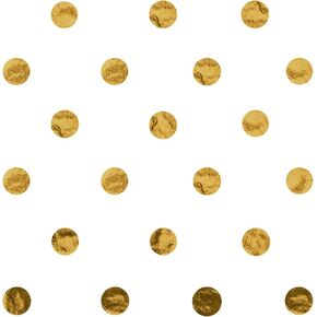 Jillson Roberts Hot Stamped Tissue Available in 5 Colors, Metallic Rainbow Dots, 24-Sheet Count (HD86)