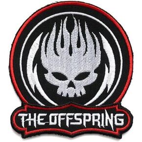 American Punk Rock Band Patch Badge Embroidered Iron on Applique