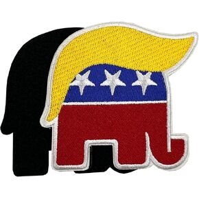 3'' Trump 2024 Tactical Embroidered Hook and Loop Patch