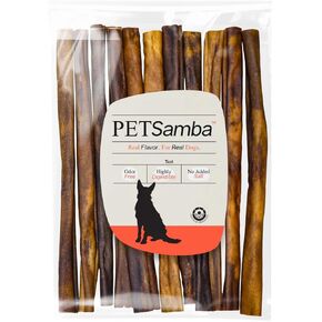 12 Inch Beef Collagen Sticks [12-Pack] – Collagen Bully Sticks for Dogs – All Natural – Highly Digestible