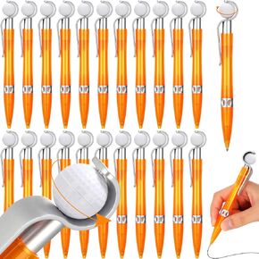 Zhanmai 24 Pcs Golf Ball Pen Sports Ballpoint Pens Golf Pens Golf Party Favors Cool Writing Pen for Students Supplies Stationery School (Blue)